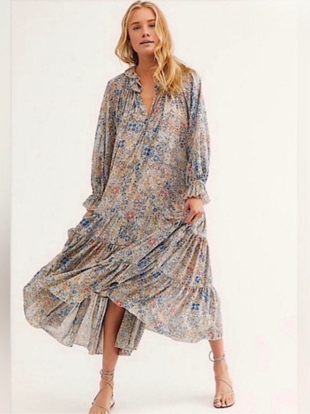Free People Feeling Groovy Maxi Dress